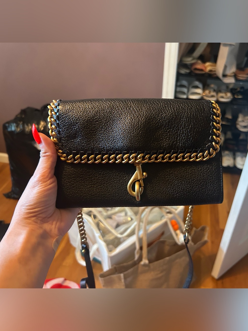 NWOT Rebecca Minkoff leather crossbody
